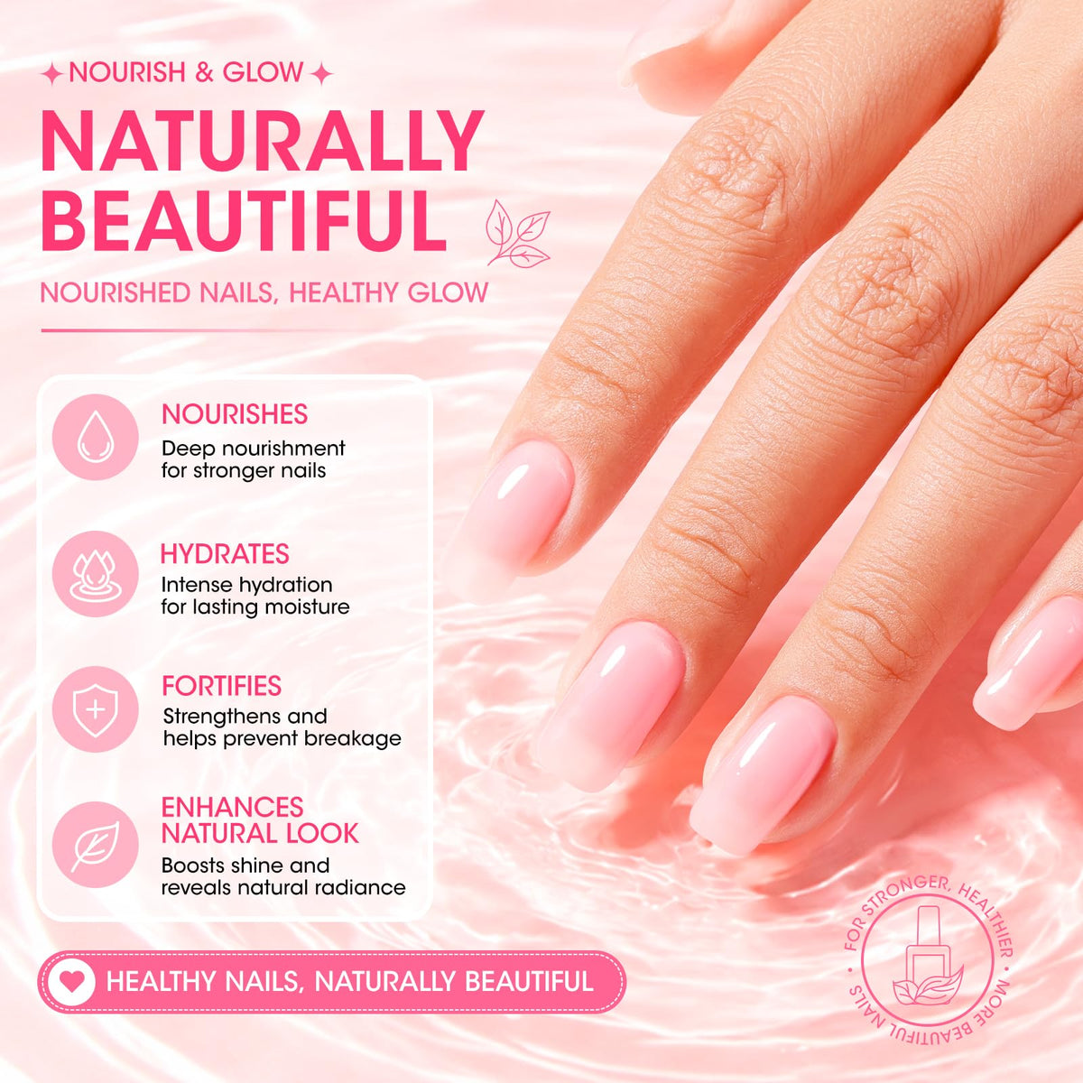 GELLEN applying polish to fingertip for quick touch-up benefit