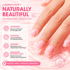 GELLEN applying polish to fingertip for quick touch-up benefit