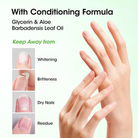 GELLEN bottle in hand showing 8 fl oz scale for long-lasting supply benefit