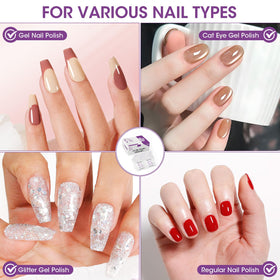 GELLEN scale comparison with hand illustrating compact pads and travel-friendly size