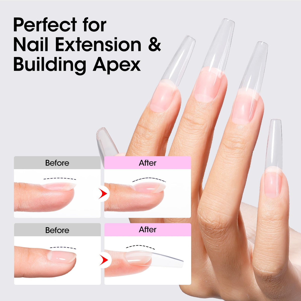GELLEN brush applying builder gel demonstrating easy sculpting control