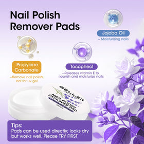 GELLEN shea butter and vitamin E visuals emphasizing nail care