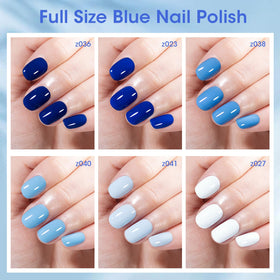 GELLEN single cobalt bottle close-up highlighting smooth pigment and glossy finish