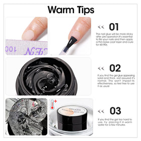 GELLEN size scale next to coin showing 15g per pot practical travel size