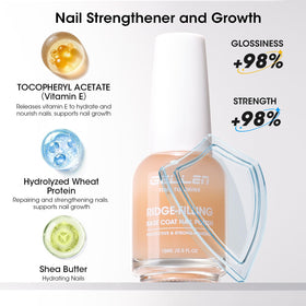GELLEN product sheen on nail sample highlighting smooth texture