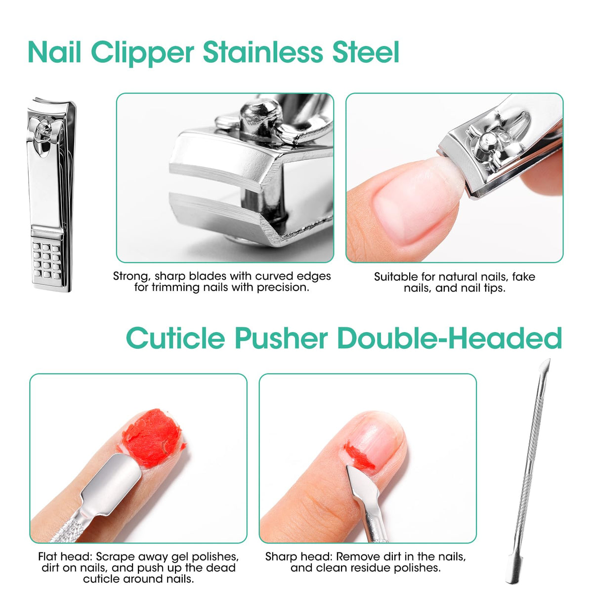 GELLEN tools packed in a travel pouch for salon-quality care anywhere