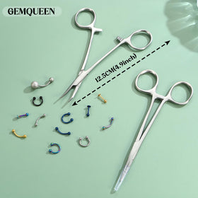 GEMQUEEN tools next to a ruler showing scale and gauge compatibility