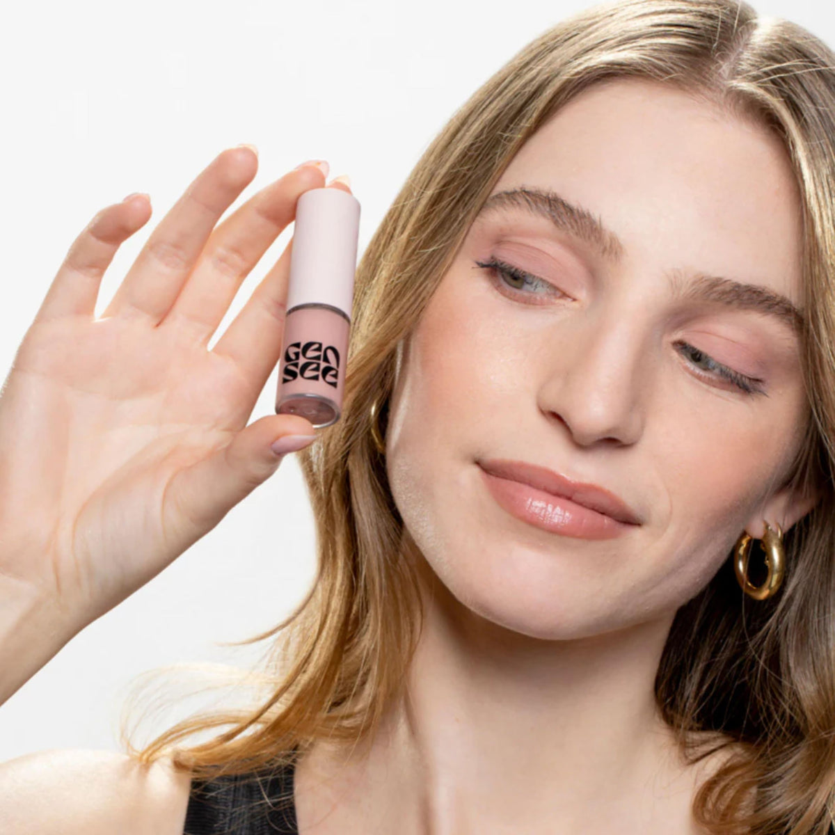GEN SEE brush label close-up highlighting Italian-made quality and soft bristles