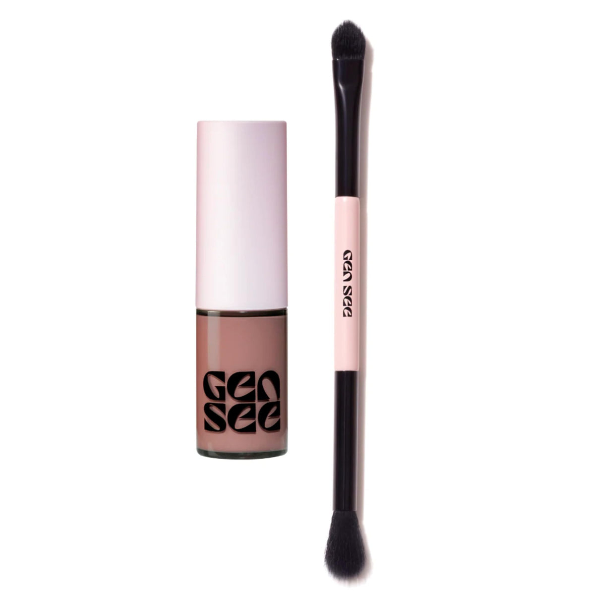 GEN SEE Rose Water front packaging showing shade and applicator benefits