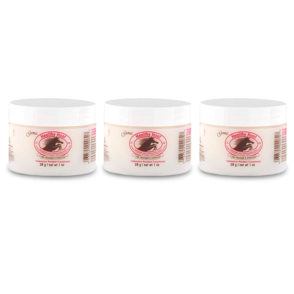 Gena front packaging showing three 1 oz jars and product benefits