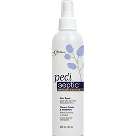 Gena Pedi-Septic front bottle showing label and 8 oz size for quick identification