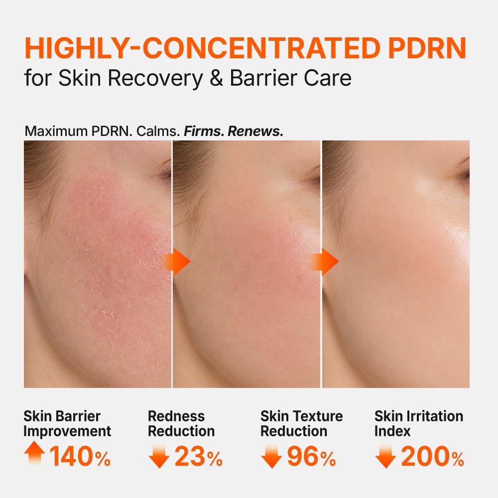 Genabelle ampoule ingredient label showing PDRN and actives for skin barrier support