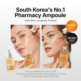 Genabelle dropper dispensing serum with controlled dosage for efficient use