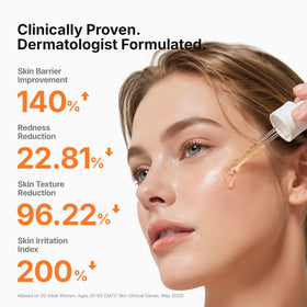 Genabelle texture on skin demonstrating lightweight absorption and hydration