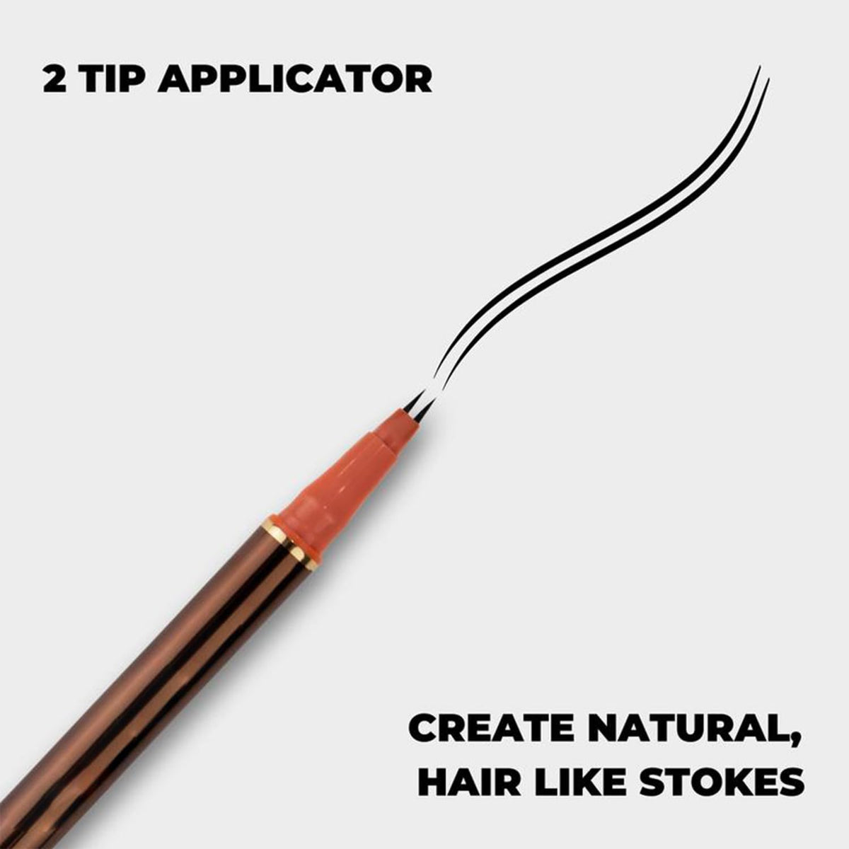 Generic pen tip close-up revealing ultra-fine nib for hair-like strokes and crisp definition