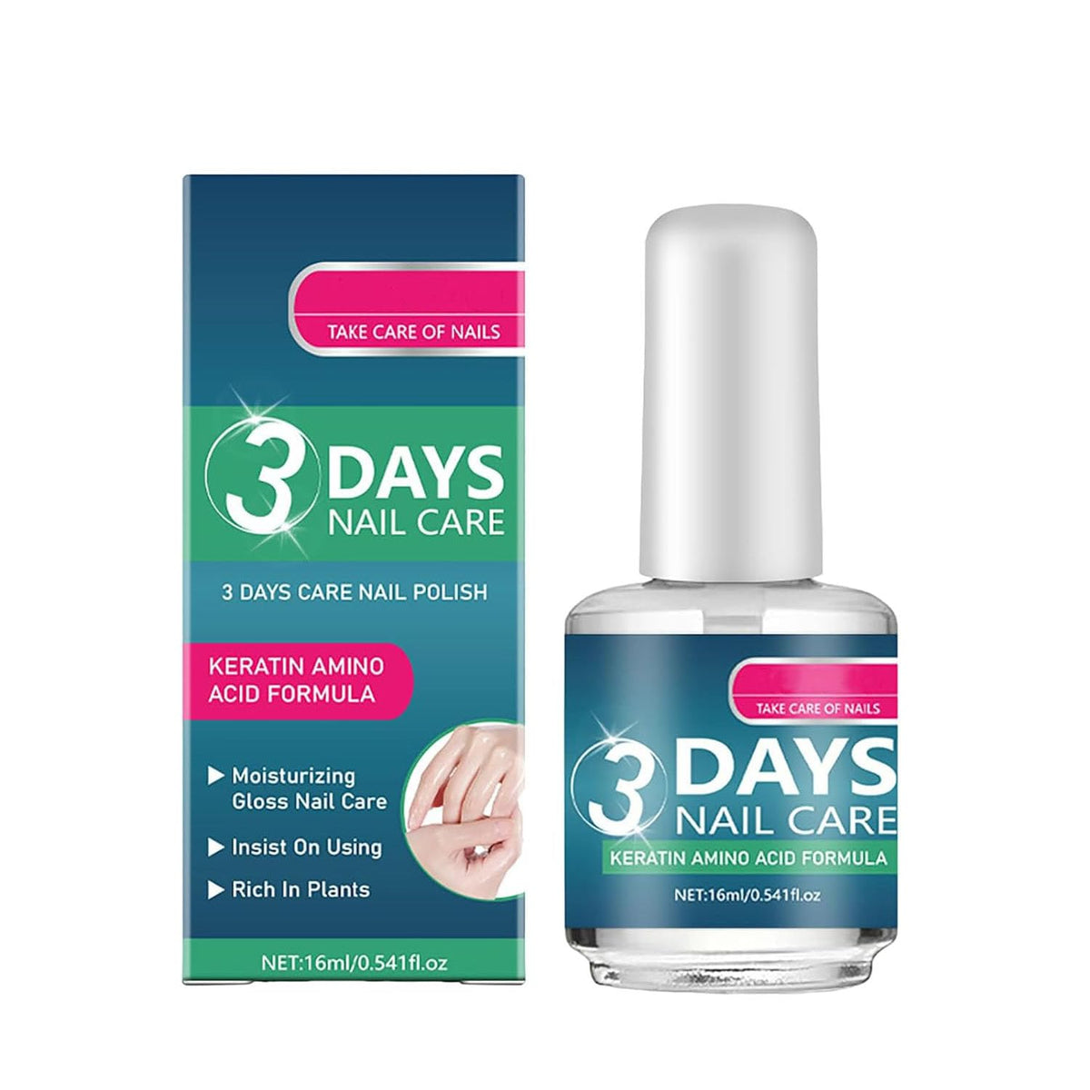 Generic front bottle showing label and 16ml for easy storage benefit