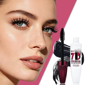 Generic 7D waterproof mascara three-piece packaging display for value and variety