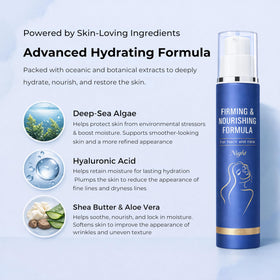 Generic brand algae ingredient close-up demonstrating firming and hydration support