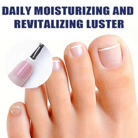 Generic hand applying oil to cuticle demonstrating quick hydration and massage benefit