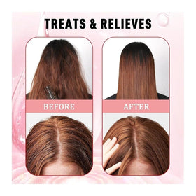 Generic avocado oil scalp scrub in shower setting showing fresh routine benefit