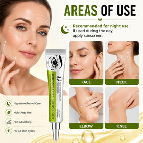 Generic before and after skin texture comparison illustrating refined pores and smoother skin