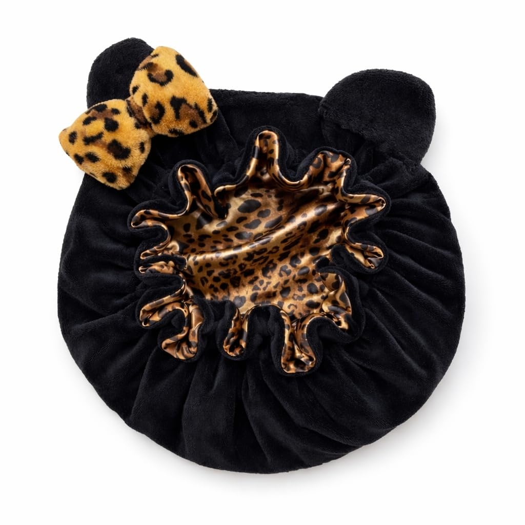 Generic plush ear detail close-up highlighting soft texture and cute design