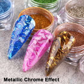 Generic brand close-up of a single sealed jar showing pigment texture and clarity