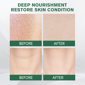 Oil spreading on hand to show Generic collagen fast-absorbing, non-greasy finish