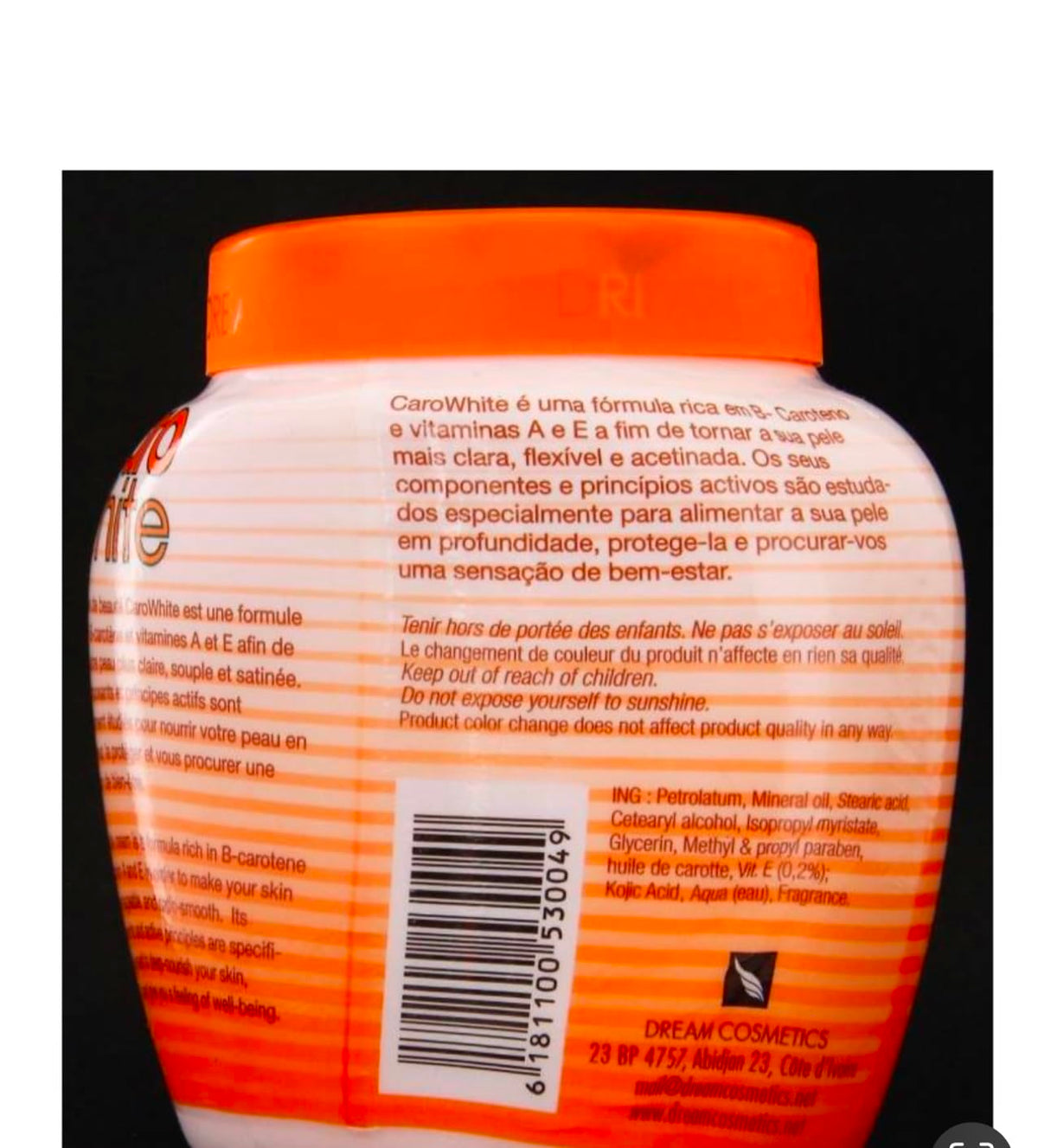 Generic cream texture closeup highlighting smooth spreadable formula that conditions skin