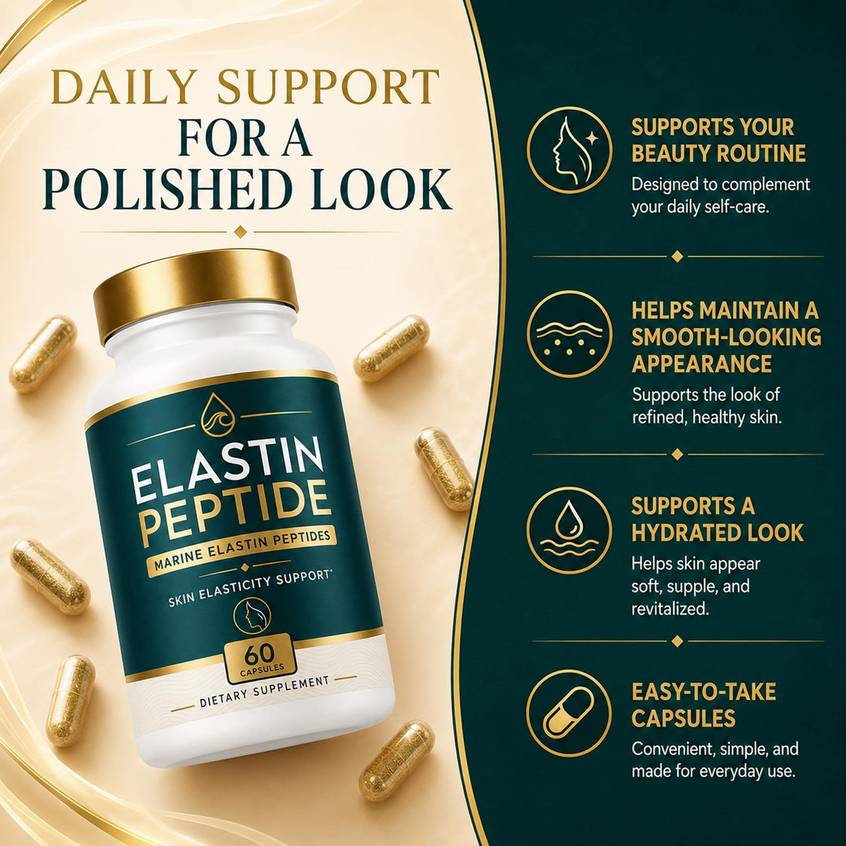 Generic brand capsule in hand showing convenient daily dosing