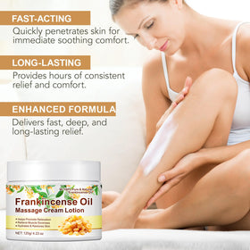 Generic frankincense balm used on face at night showing hydration and smoothing benefits