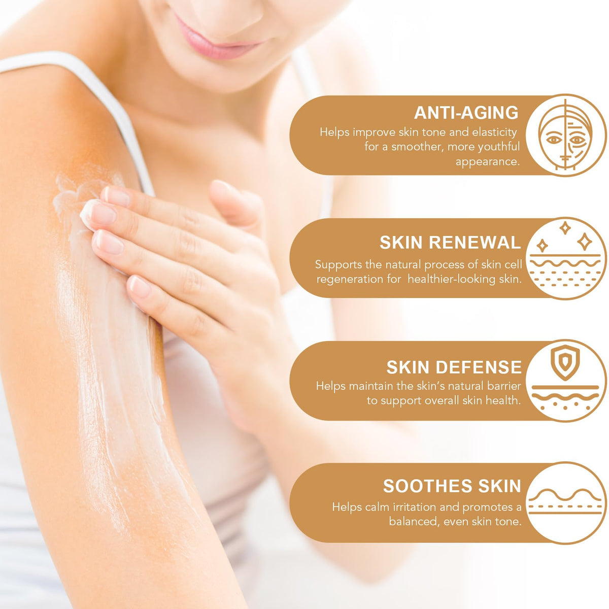 Generic frankincense balm ingredients display with botanicals illustrating natural formulation benefit