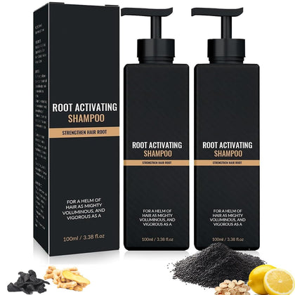 Generic front packaging of 2-pack promoting daily scalp support and reduced shedding