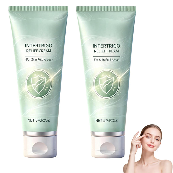 Generic front packaging showing two tubes and clear product benefit