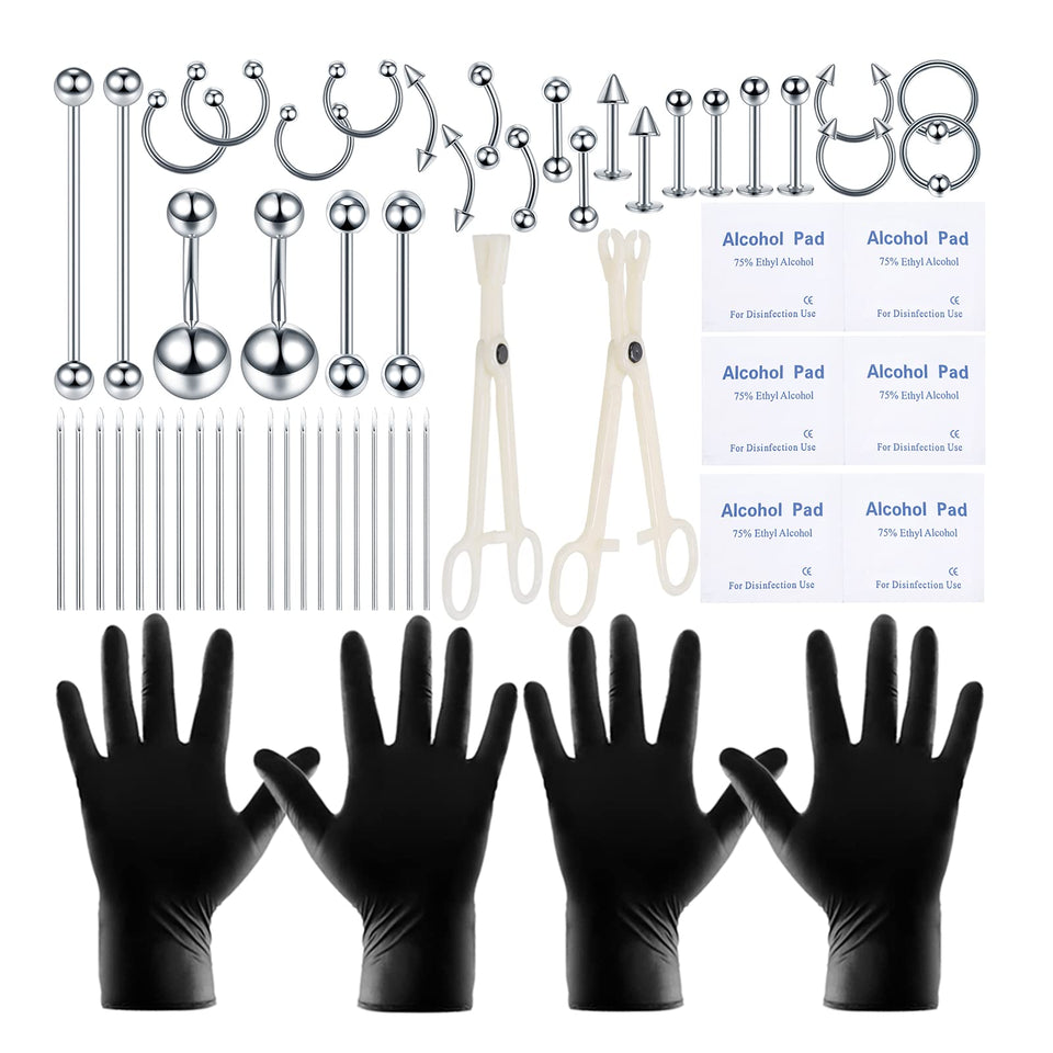 Generic kit front packaging showing contents and brand, convenient all-in-one supply