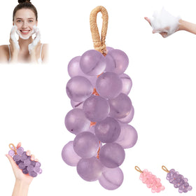 Generic grape soap front view showing cluster design and decorative appeal