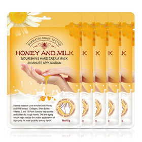 Generic front packaging showing five pairs and product benefits for softer hands