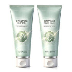 Generic Intertrigo Cream front packaging showing product and quick use benefit