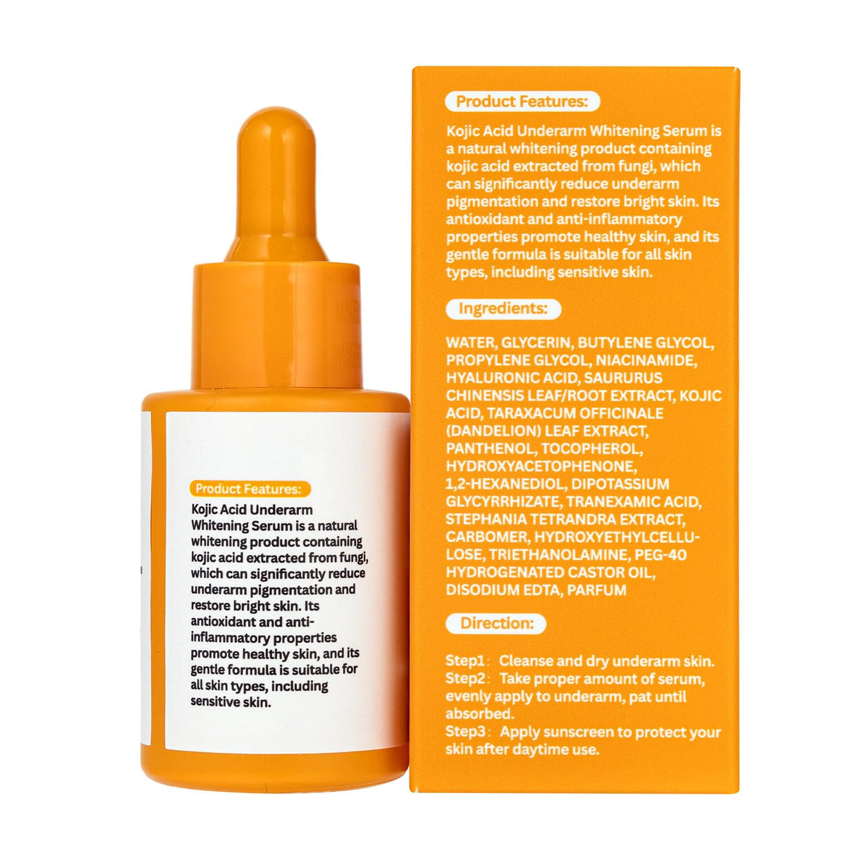 Generic kojic serum lifestyle bathroom shelf scene showing daily routine convenience benefit