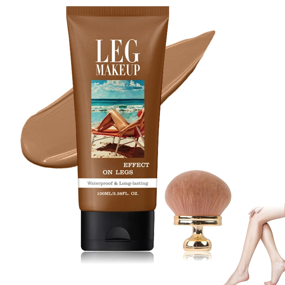 Generic brand front tube showing product label and bronze shade benefit coverage