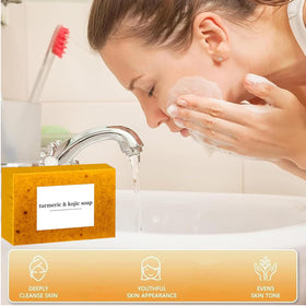 Generic brand rich foam in palm, delivers fuller coverage and gentle cleanse