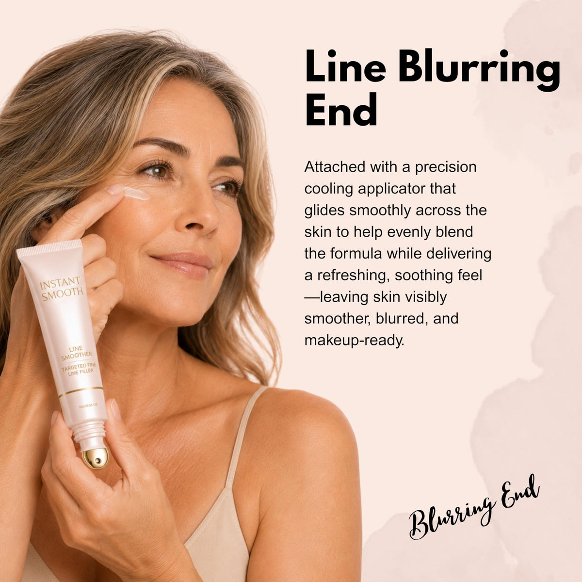 Generic vanity scene with primer to convey everyday cosmetic routine benefits