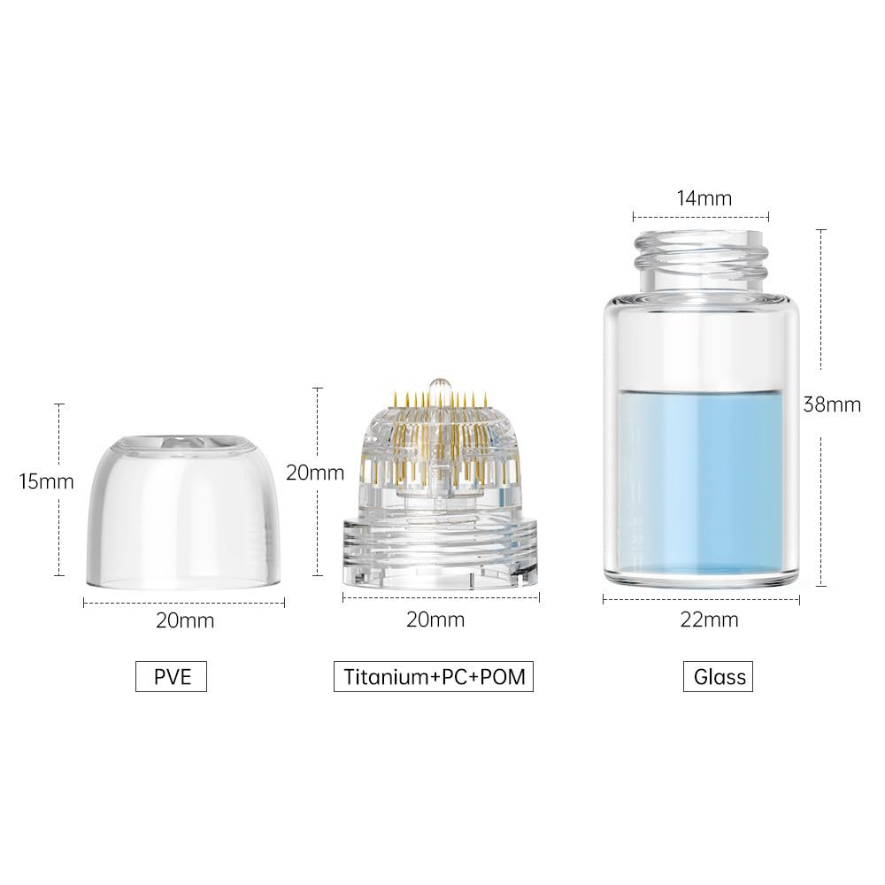 Generic micro infusion close-up of 0.25mm tip highlighting controlled serum delivery