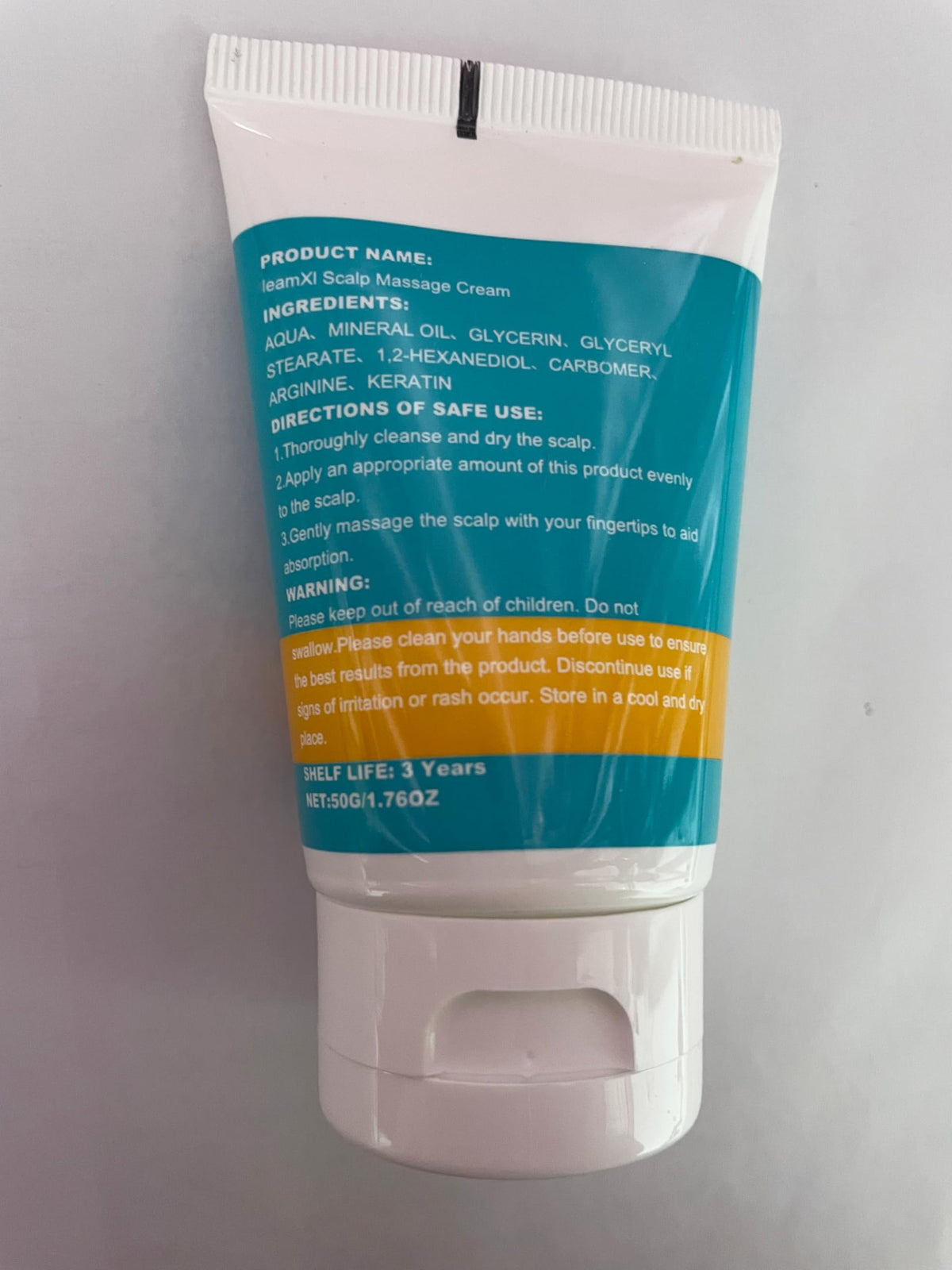 Generic brand empty jar showing recyclable packaging and storage tip