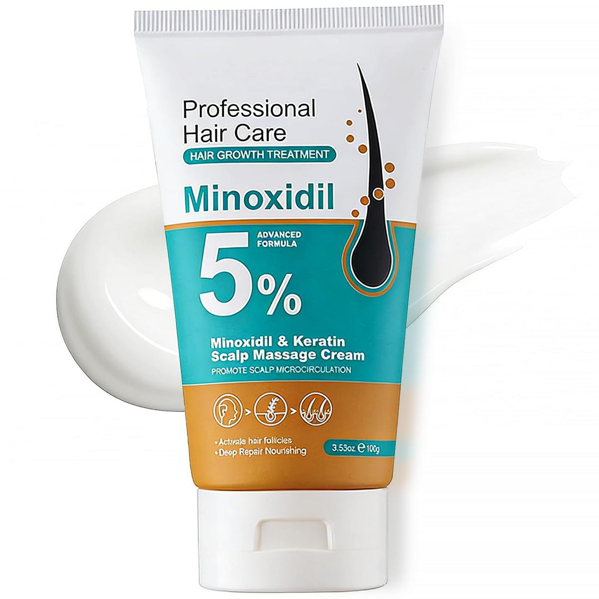 Generic brand front packaging showing product and benefits