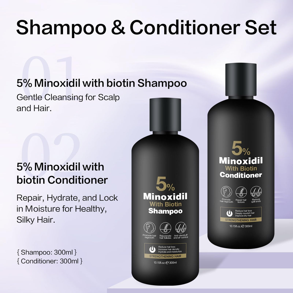 Generic brand duo on bathroom shelf lifestyle shot demonstrating everyday routine convenience