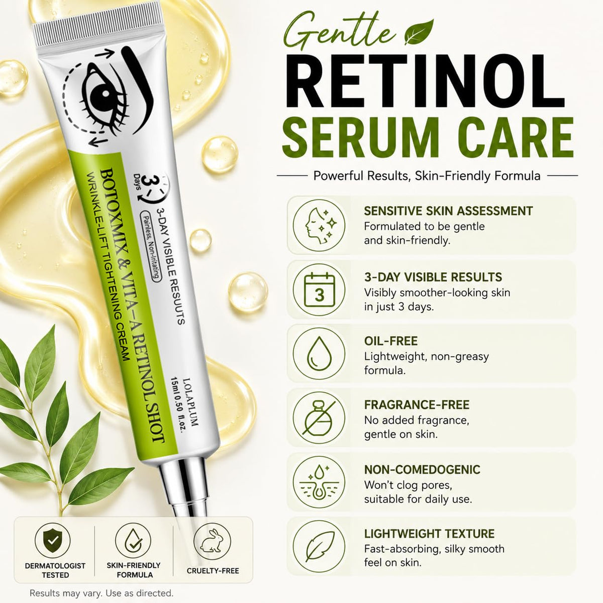 Generic two-pack placed on a vanity suggesting nightly skincare routine convenience