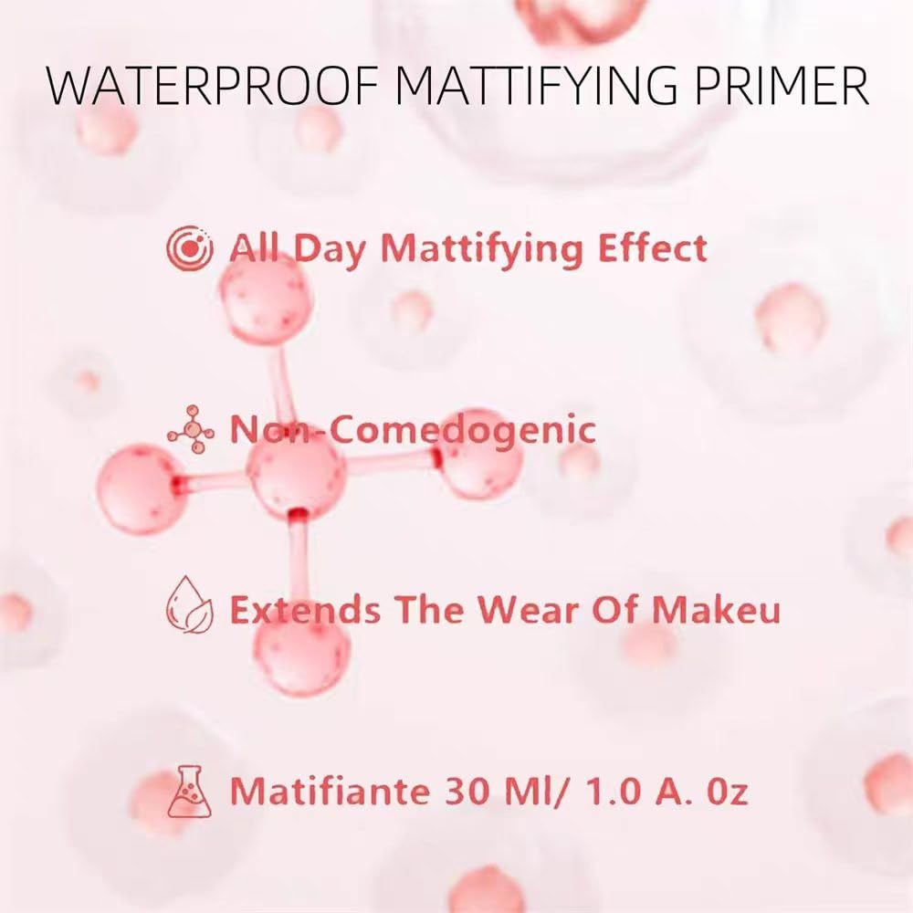 Generic primer swatches on skin showing sheer finish and blendability benefit