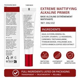 Generic primer texture close-up highlighting lightweight, fast-dry benefit