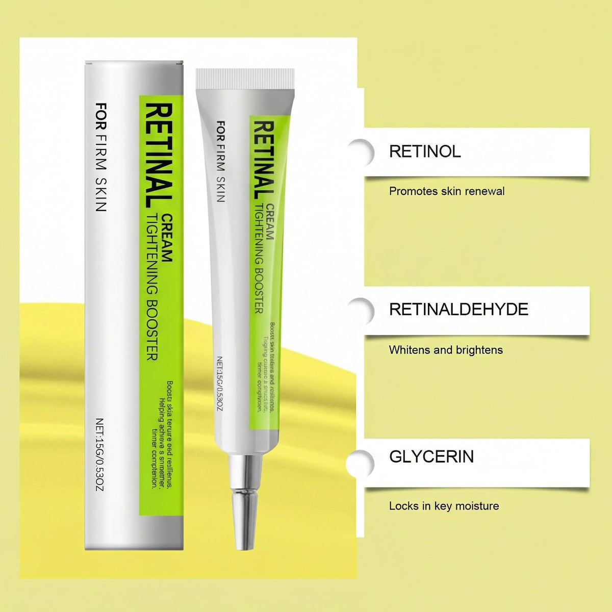 Generic brand retinal shot two bottles duo illustrating value pack for regular use